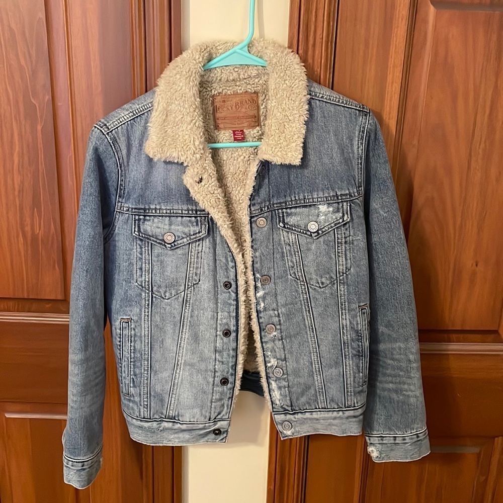 Lucky Brand Lined Jean Jacket